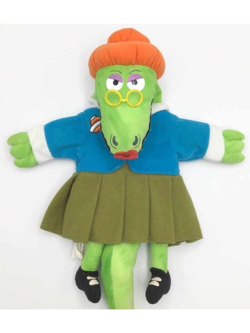 Mrs. Green Teacher From the Black Lagoon Alligator Hand Puppet